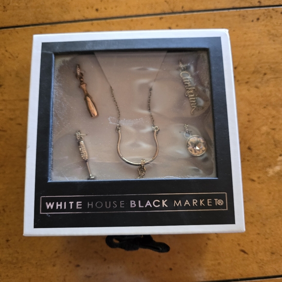 NEW original box White House Black Marker charm necklace. - Picture 3 of 7